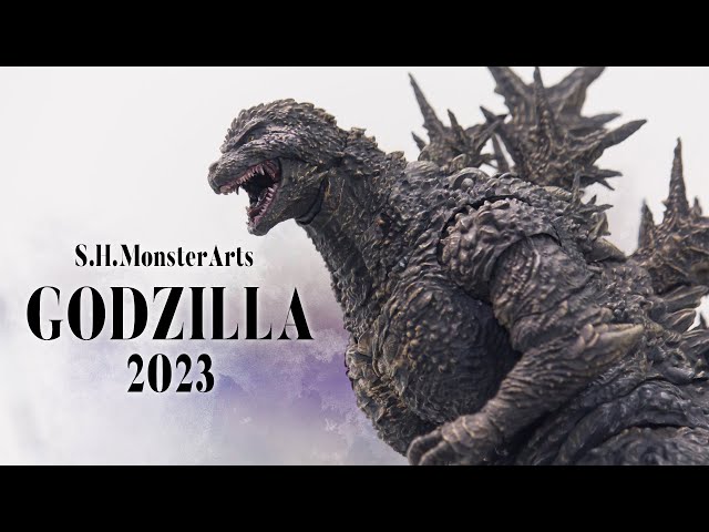 S.H.MonsterArts GODZILLA [2023] / ゴジラ-1.0 display - YouTube