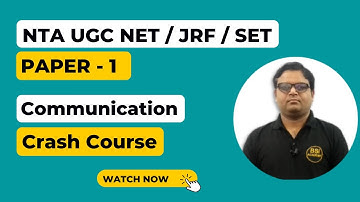 Communication Crash Course: As Per NTA UGC NET Paper 1 Syllabus