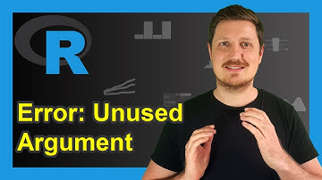 R Error in Function: Unused Argument (2 Examples) | How to Fix | Apply Manually Created Function