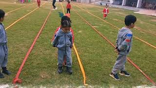 play school (Reindeer cart race) sports day 2023