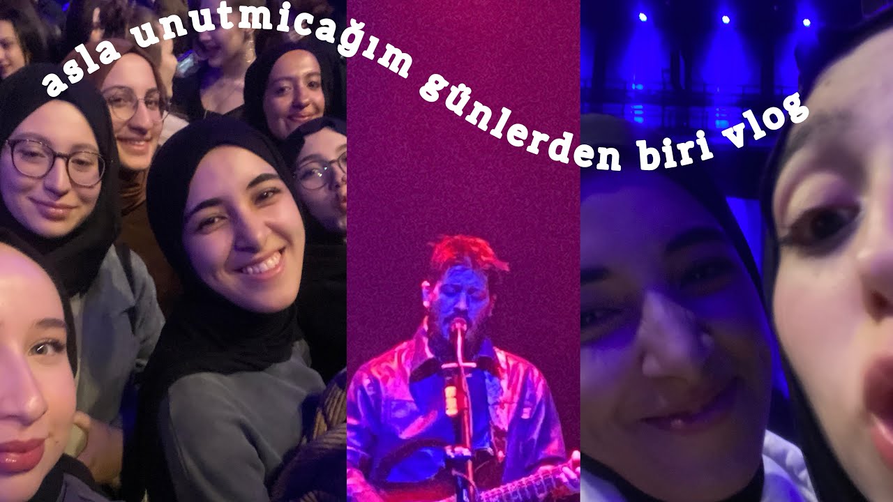 en büyük hayallerimi yaşıyorum;son feci bisiklet konseriiii vlog 🥹🤭💗