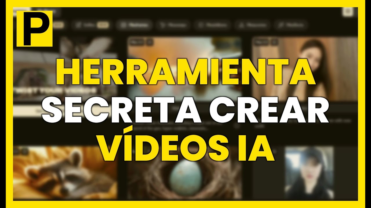 LA HERRAMIENTA SECRETA para CREAR VÍDEOS con IA sin EDITAR - YouTube