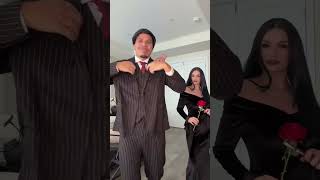 Addams family bout to get lit 😮‍💨 #wolfie #addamsfamily #halloween #Wolfiee #shorts