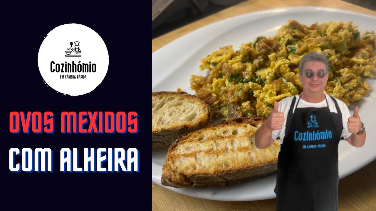 OVOS MEXIDOS COM ALHEIRA | O SABOR DA TRADIÇÃO PORTUGUESA, by @Cozinhómio