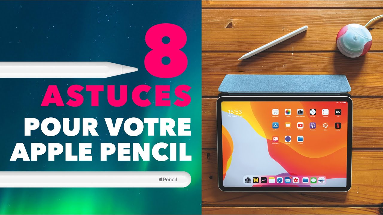 8 astuces pour l'Apple Pencil • iPad Pro, iPad - YouTube
