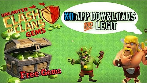 Best easiest way to get free gems in clash of clans 2018 -No app download -New method(Legal)