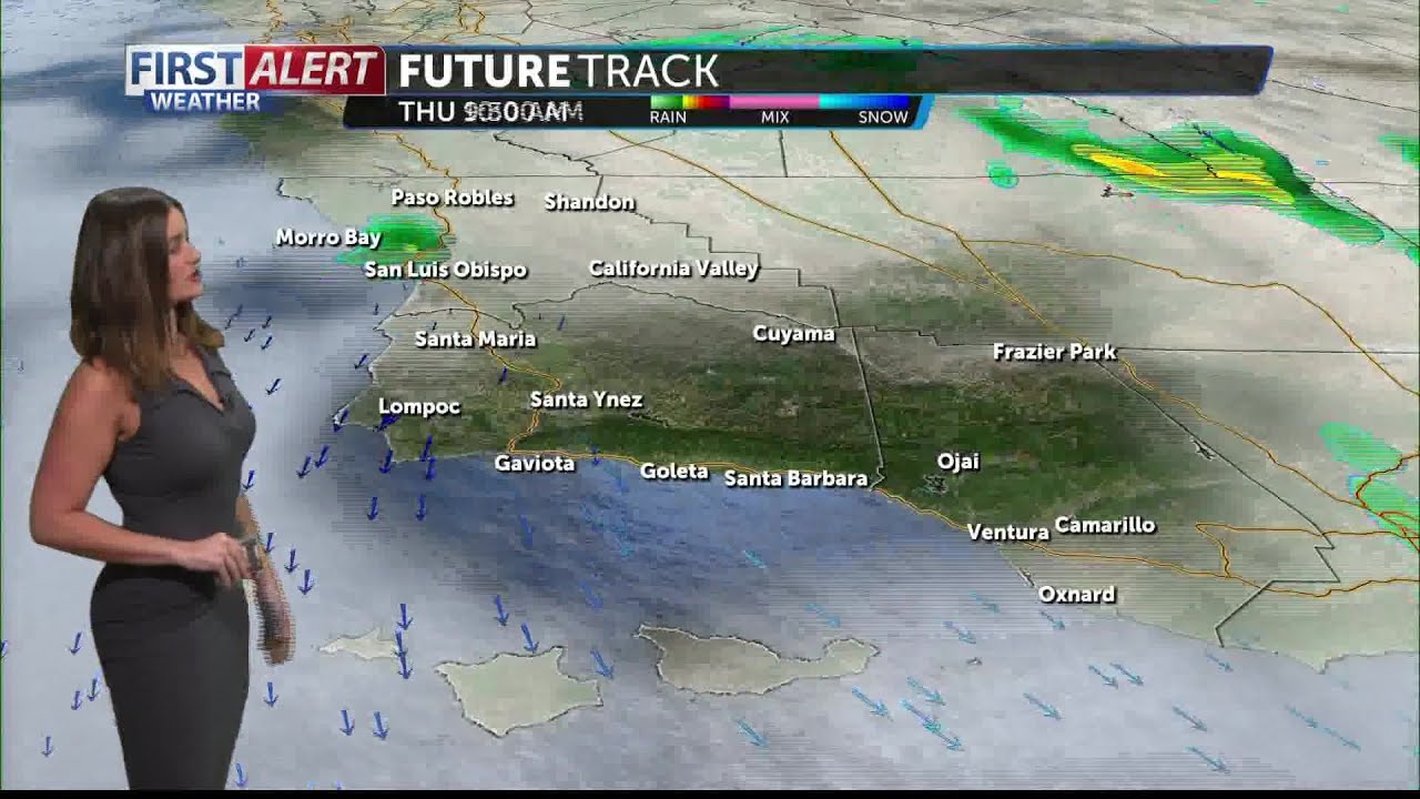 Wet weather arrives Wednesday, cool & cloudy into the weekend - YouTube