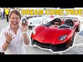 My DREAM DRIVE in the LAMBORGHINI AVENTADOR J! World First EXCLUSIVE