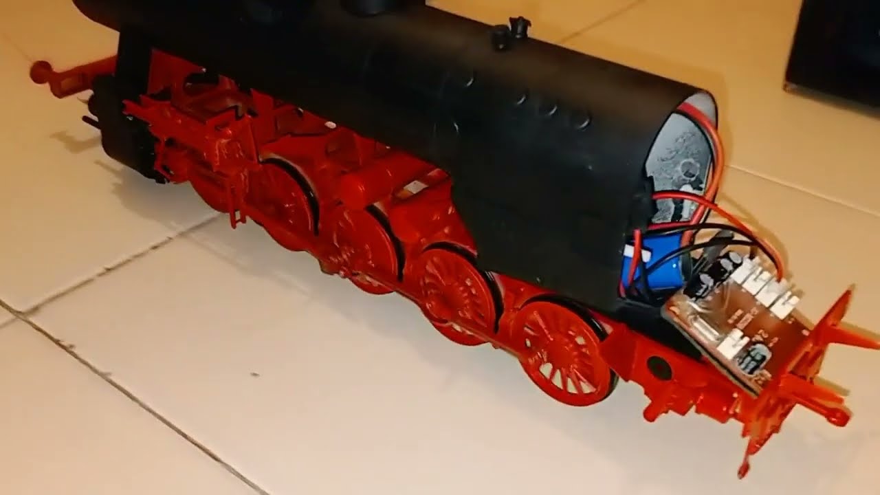 Making German Baureihe 52 mit Steifrahmentender, Scale 1/35, RC Conversion and Modification (Part.1)