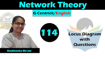 Lec 114 Locus Diagram with Questions || Network Theory || English Version || GATE-2022