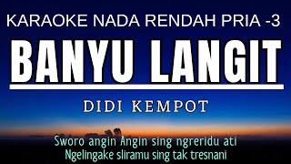 Download Lagu Banyu Langit - Didi Kempot (Karaoke Lower Key Nada Rendah Pria -3 G mayor) MP3 Download Lagu Banyu Langit - Didi Kempot (Karaoke Lower Key Nada Rendah Pria -3 G mayor) MP3