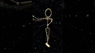 A weird stickman dance
