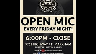 Open Mic @ Bean Around the World Markham February 12, 2016 screenshot 4
