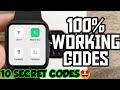 THESE 10 SECRET CODES CAN CHANGE YOUR WHOLE WATCH |WORKS IN EVERY IWO SMARTWATCH//MC72 FK78 K8 W26