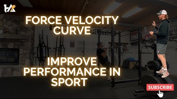 Force Velocity Curve and how we use it to help our athletes perform at a higher level.
