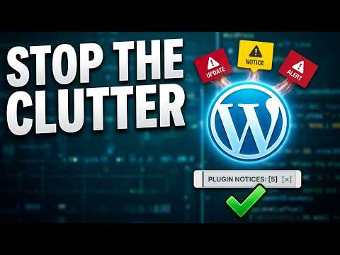 Disable Other Plugin Notices — Tidy Up Your WordPress Dashboard