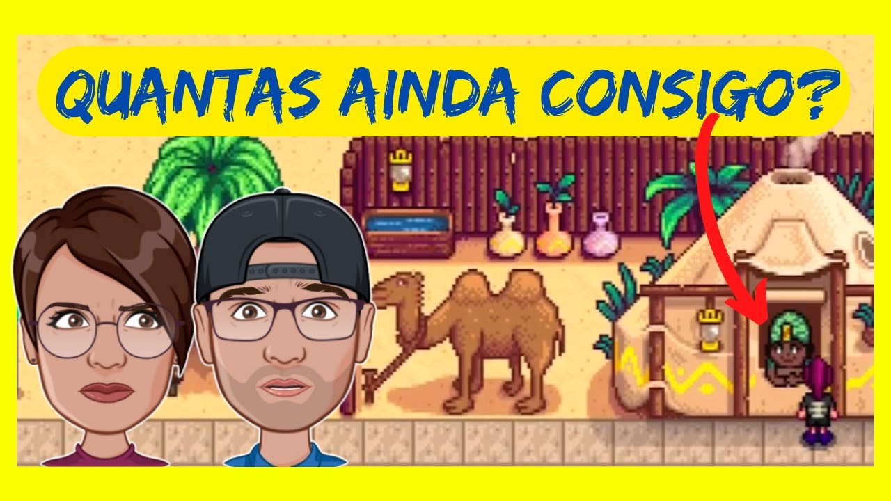 Consigo Trocar Jade por Escada no Deserto? | Stardew Valley #333 (feat