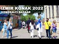 Izmir Bazaar Walk - Kemeraltı Bazaar Walking Tour, April 29, 2022, 10 A.M | Turkey 4K