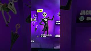 Fortnite Jack Skellington Item Shop!