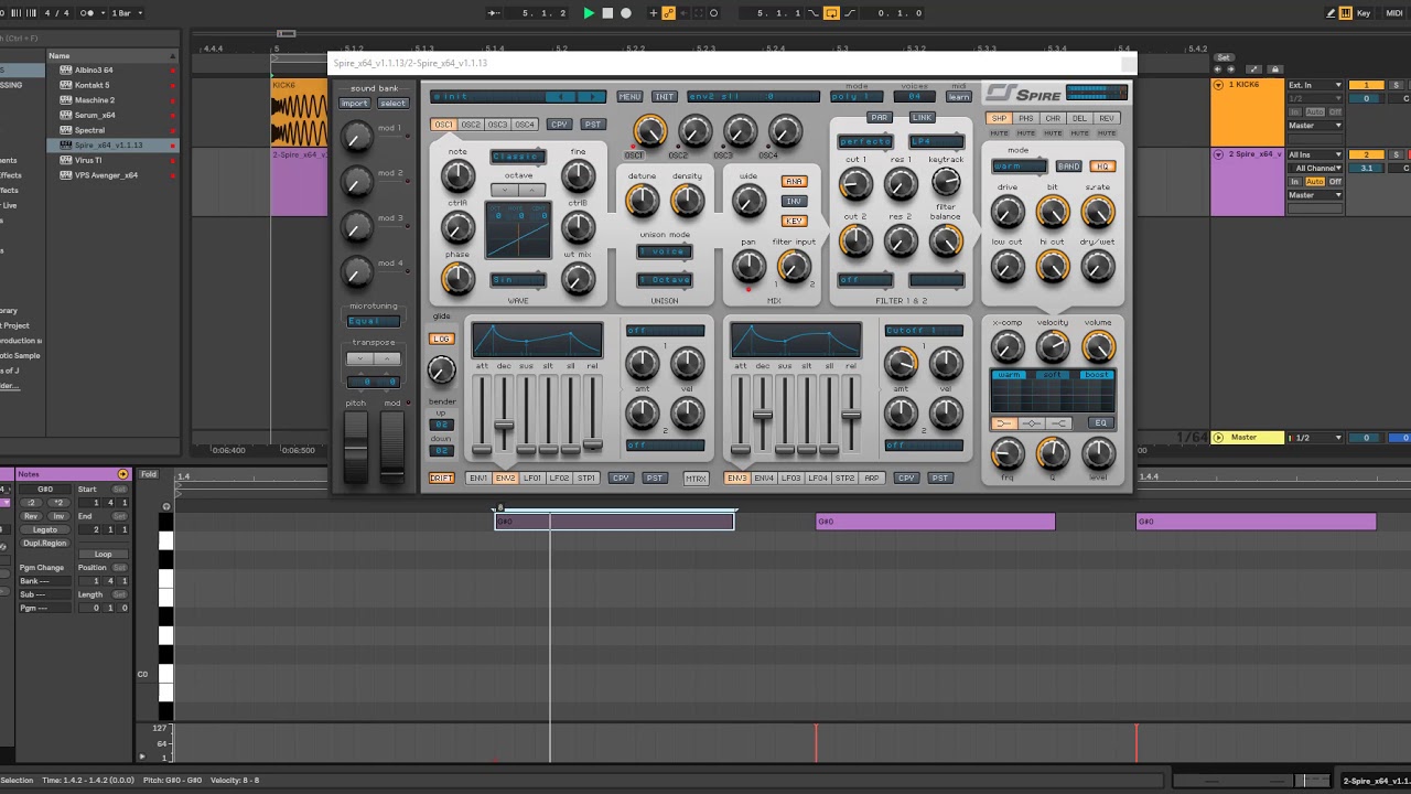 Psy trance bass tutorial with Spire in ableton - YouTube