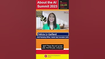 AI Summit 2023 | Felicia Li-Gaillard | Aboitiz Data Innovation (ADI)