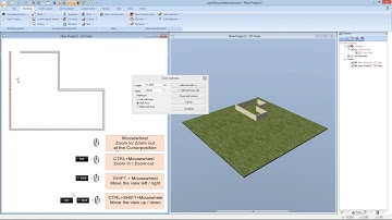 cadvilla® Support - define external walls polygonal with numerical input