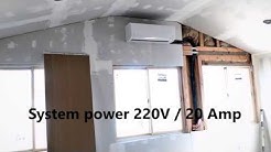 FUJITSU 15RLS3H 25 SEER XLTH Ductless Air conditioning