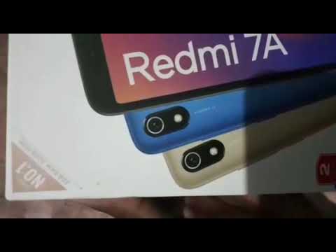 Redmi 7A unboxing first review