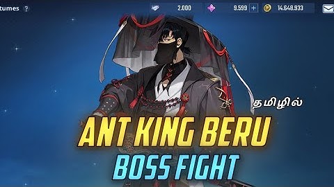 Jinwoo Vs Beru Boss Fight Gameplay (தமிழ்) Solo Leveling: Arise