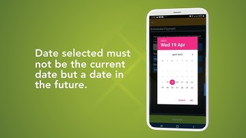 MOREBanking: Scheduling Payments