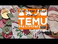 Crafty temu haul  giveaway christmas edition with embellishment examples