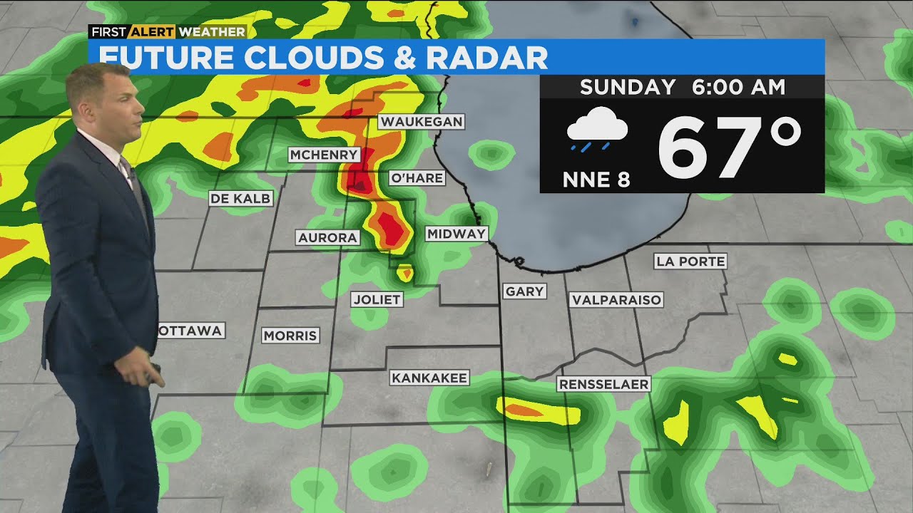 Chicago First Alert Weather: Get ready for rain Sunday - YouTube