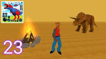 Wild Dinosaur Hunting Attack_Android ios Gameplay - Dinosaur Planet Gaming Part 23