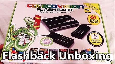 ColecoVision Flashback Unboxing (Dollar General Version) - The No Swear Gamer Ep 69