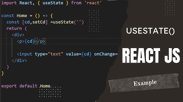usestate example-3 | react js | input onchange
