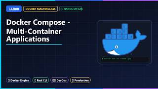 Information Docker Lab 08 | Docker Compose Complete Guide | Multi-Container Apps | Docker Masterclass Update