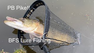 Monster Pike Catch: BFS UK Canal Lure Fishing