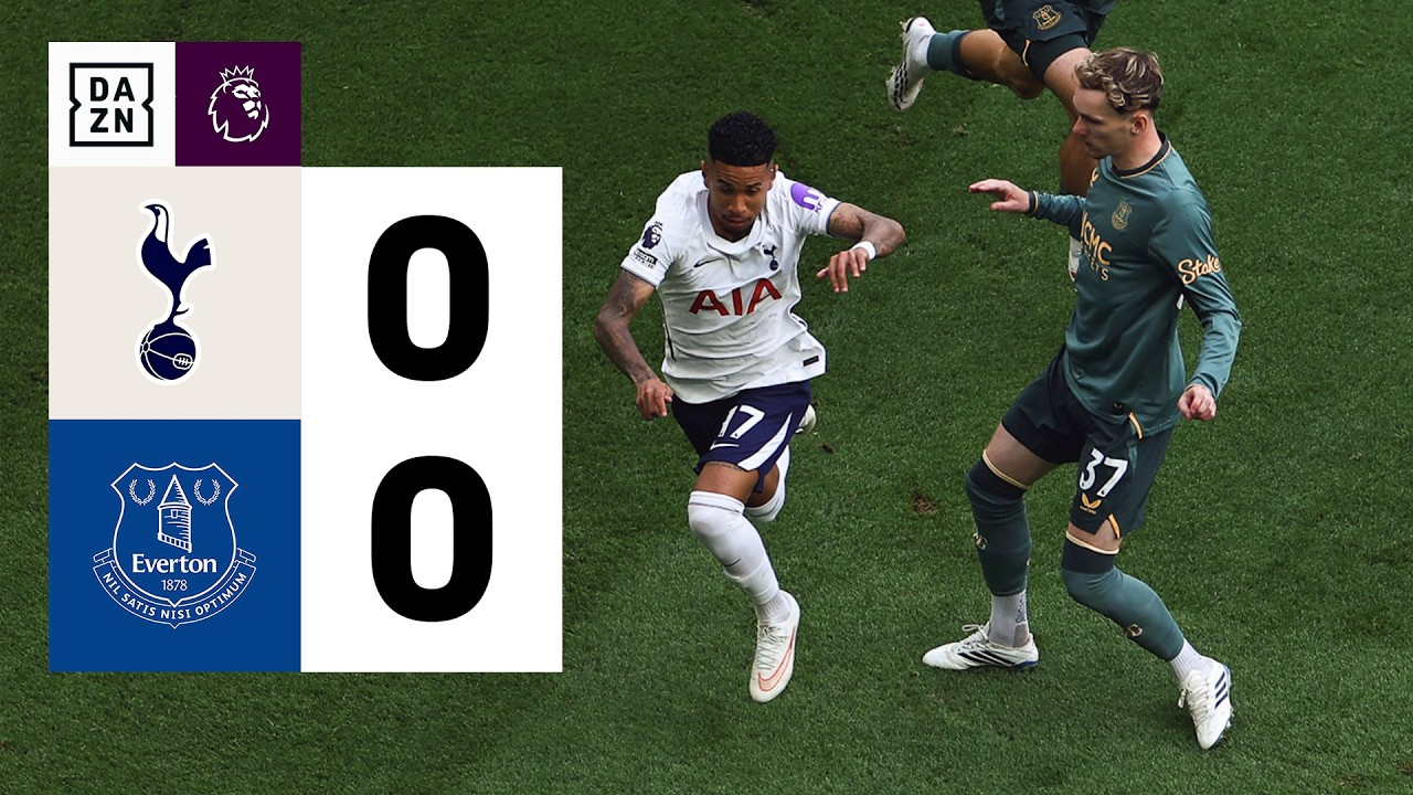 Resumen: Tottenham vs Everton (0-0) | Resumen | Highlights Premier League