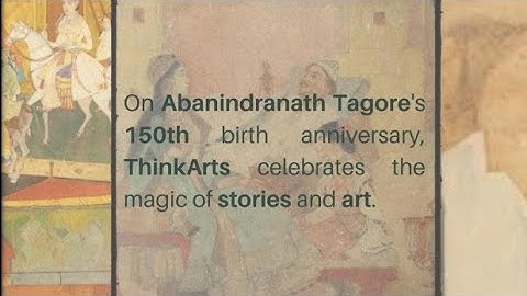Abanindranath Tagore canvas|| Bharat Mata painting|| Titir