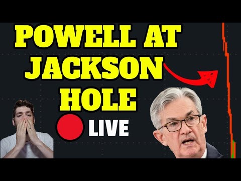 🔴WATCH LIVE: FED JEROME POWELL SPEECH 10AM! FOMC AT JACKSON HOLE!