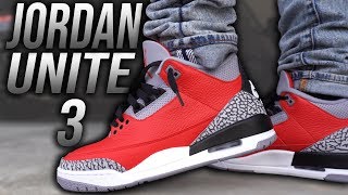 jordan 3s on feet