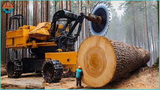 99 AMAZING Fastest Big Chainsaw Cutting Tree Machines