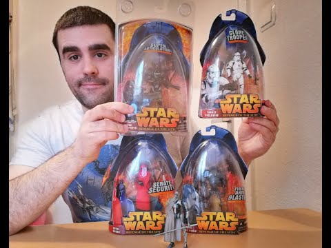 Heti videó: 08# Star Wars Revenge of the Sith figurák részletesen 2.rész