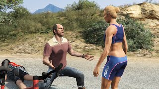 Trevor Meets The Only Woman As Crazy As Him Gta 5