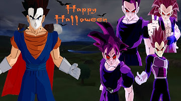 Vampire Vegetto Vs Dark Goku/Vegeta/Gotenks/Gohan.| DBZ Tenkaichi 3 (MOD)