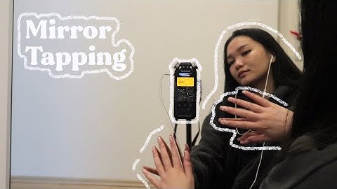 ASMR Mirror Tapping (No Talking)