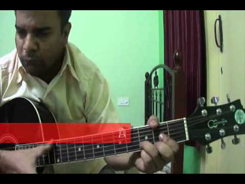 Chandi Jaisa Rang Hai Tera on Guitar