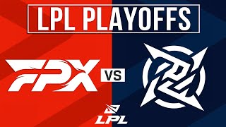 FPX vs NIP Highlights ALL GAMES | LPL 2024 Spring Playoffs R3 | FunPlus Phoenix vs Ninjas In Pyjamas