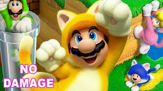 Super Mario 3D World Full Game (No Damage)