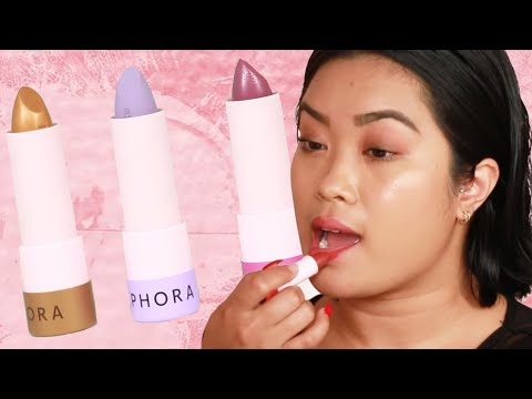 Video: Sephora Collection Lipstories Lipstick 31 Golden Gate Review